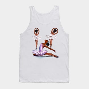 African American  ballerina -#010 brown skin ballerinas. Top 100 best ballet gifts Tank Top